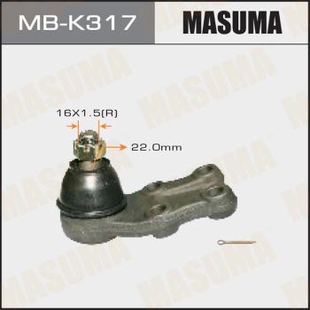 MASUMA MB-K317 - Rotule de suspension cwaw.fr