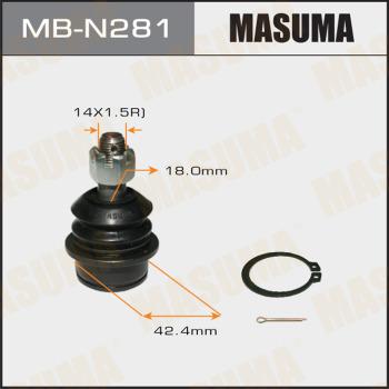 MASUMA MB-N281 - Rotule de suspension cwaw.fr