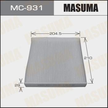 MASUMA MC-931 - Filtre, air de l'habitacle cwaw.fr