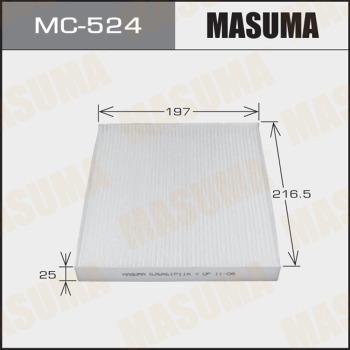 MASUMA MC-524 - Filtre, air de l'habitacle cwaw.fr