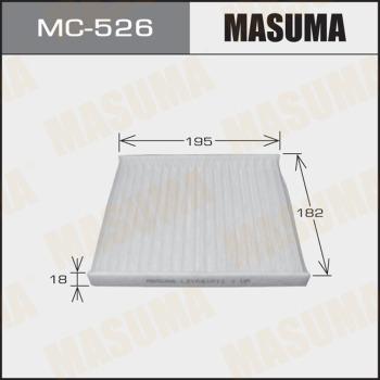 MASUMA MC-526 - Filtre, air de l'habitacle cwaw.fr