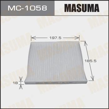 MASUMA MC-1058 - Filtre, air de l'habitacle cwaw.fr