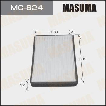 MASUMA MC-824 - Filtre, air de l'habitacle cwaw.fr