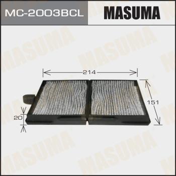 MASUMA MC-2003BCL - Filtre, air de l'habitacle cwaw.fr