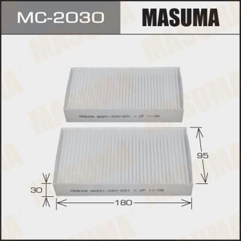 MASUMA MC-2030 - Filtre, air de l'habitacle cwaw.fr