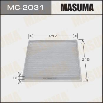 MASUMA MC-2031 - Filtre, air de l'habitacle cwaw.fr