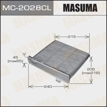 MASUMA MC-2028CL - Filtre, air de l'habitacle cwaw.fr