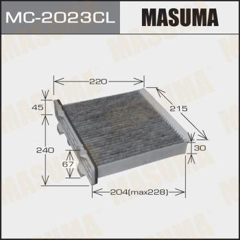 MASUMA MC-2023CL - Filtre, air de l'habitacle cwaw.fr