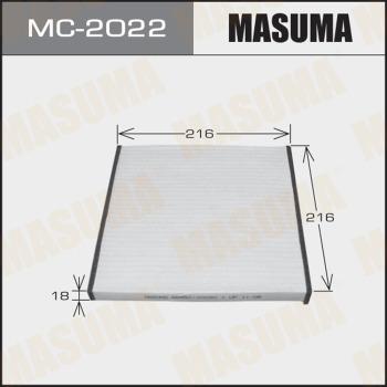 MASUMA MC-2022 - Filtre, air de l'habitacle cwaw.fr