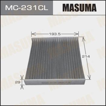 MASUMA MC-231CL - Filtre, air de l'habitacle cwaw.fr