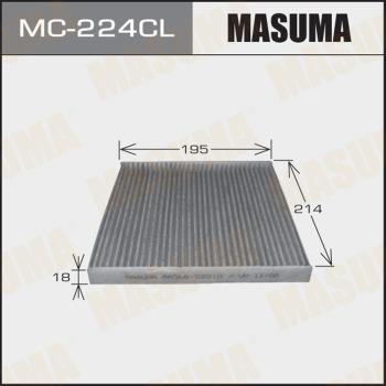 MASUMA MC-224CL - Filtre, air de l'habitacle cwaw.fr