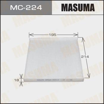 MASUMA MC-224 - Filtre, air de l'habitacle cwaw.fr