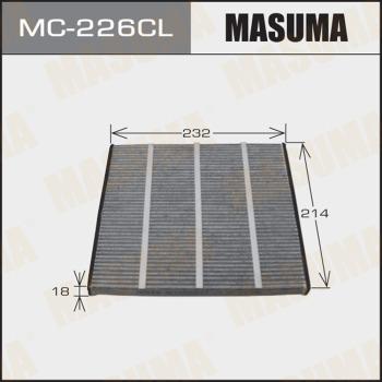 MASUMA MC-226CL - Filtre, air de l'habitacle cwaw.fr