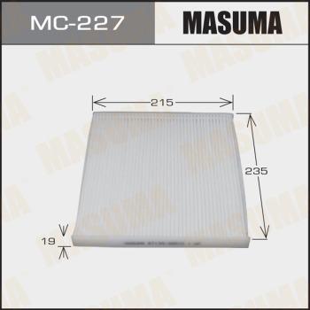 MASUMA MC-227 - Filtre, air de l'habitacle cwaw.fr