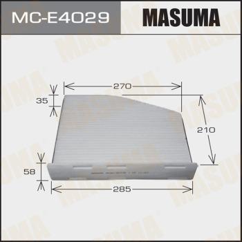 MASUMA MC-E4029 - Filtre, air de l'habitacle cwaw.fr