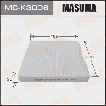 MASUMA MC-K3006 - Filtre, air de l'habitacle cwaw.fr