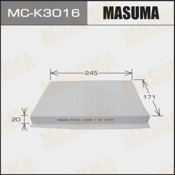 MASUMA MC-K3016 - Filtre, air de l'habitacle cwaw.fr