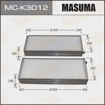 MASUMA MC-K3012 - Filtre, air de l'habitacle cwaw.fr