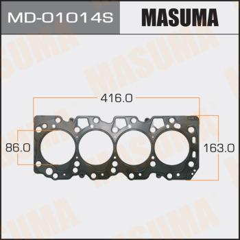 MASUMA MD-01014S - Joint d'étanchéité, culasse cwaw.fr