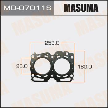 MASUMA MD-07011S - Joint d'étanchéité, culasse cwaw.fr