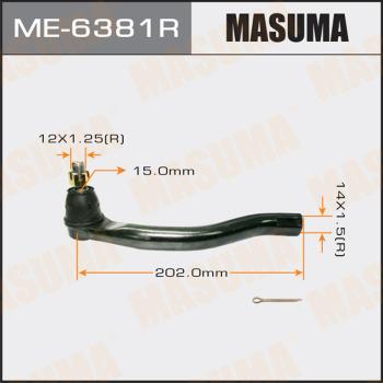 MASUMA ME-6381R - Rotule de barre de connexion cwaw.fr