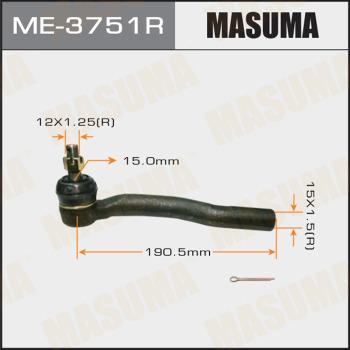 MASUMA ME-3751R - Rotule de barre de connexion cwaw.fr