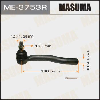 MASUMA ME-3753R - Rotule de barre de connexion cwaw.fr