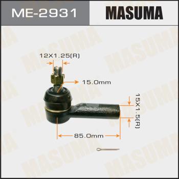 MASUMA ME-2931 - Rotule de barre de connexion cwaw.fr