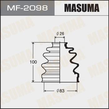 MASUMA MF2098 - Joint-soufflet, arbre de commande cwaw.fr