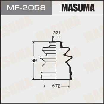 MASUMA MF-2058 - Joint-soufflet, arbre de commande cwaw.fr