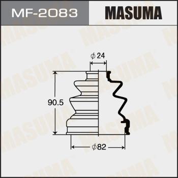 MASUMA MF2083 - Joint-soufflet, arbre de commande cwaw.fr