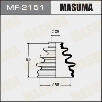 MASUMA MF-2151 - Joint-soufflet, arbre de commande cwaw.fr