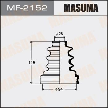 MASUMA MF-2152 - Joint-soufflet, arbre de commande cwaw.fr