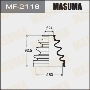 MASUMA MF-2118 - Joint-soufflet, arbre de commande cwaw.fr