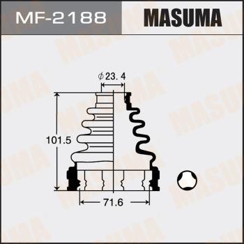 MASUMA MF-2188 - Joint-soufflet, arbre de commande cwaw.fr