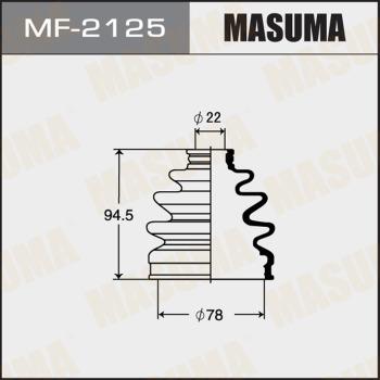 MASUMA MF2125 - Joint-soufflet, arbre de commande cwaw.fr