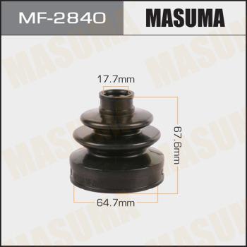 MASUMA MF-2840 - Joint-soufflet, arbre de commande cwaw.fr