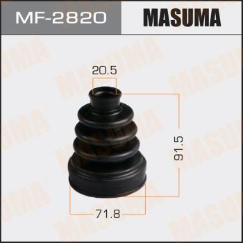 MASUMA MF-2820 - Joint-soufflet, arbre de commande cwaw.fr