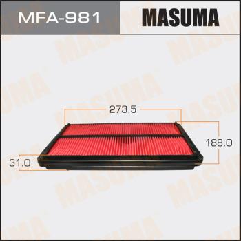 MASUMA MFA-981 - Filtre à air cwaw.fr