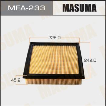 MASUMA MFA-233 - Filtre à air cwaw.fr