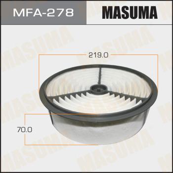 MASUMA MFA-278 - Filtre à air cwaw.fr