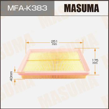 MASUMA MFA-K383 - Filtre à air cwaw.fr