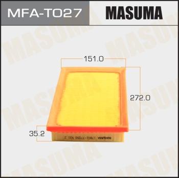 MASUMA MFA-T027 - Filtre à air cwaw.fr