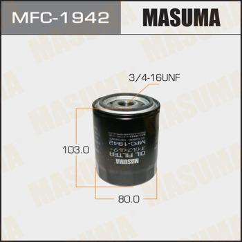 MASUMA MFC-1942 - Filtre à huile cwaw.fr