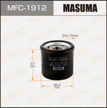 MASUMA MFC-1912 - Filtre à huile cwaw.fr