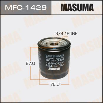 MASUMA MFC-1429 - Filtre à huile cwaw.fr