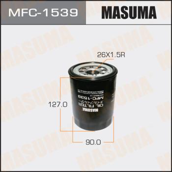 MASUMA MFC-1539 - Filtre à huile cwaw.fr