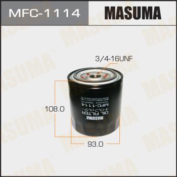 MASUMA MFC-1114 - Filtre à huile cwaw.fr