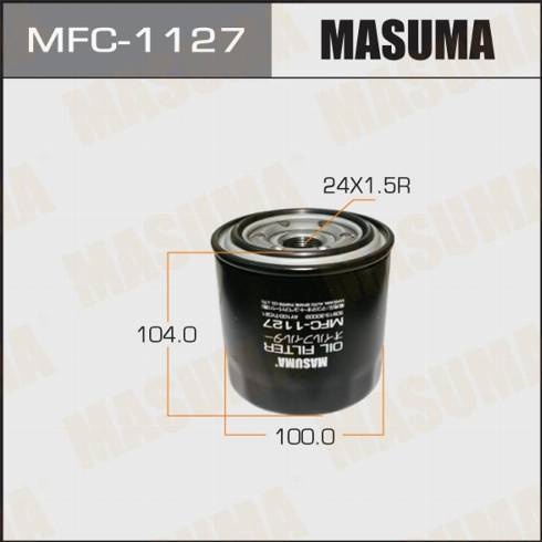 MASUMA MFC-1127 - Filtre à huile cwaw.fr