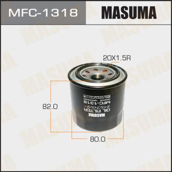 MASUMA MFC-1318 - Filtre à huile cwaw.fr